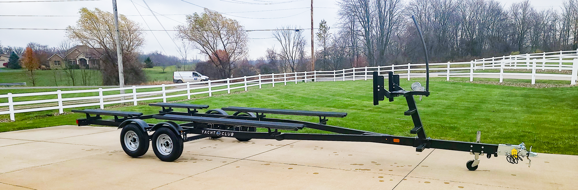 PB2046T Yacht Club Pontoon Trailer