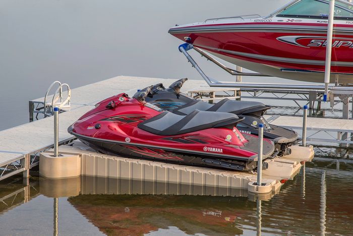 Shoreport Drive on PWC dock