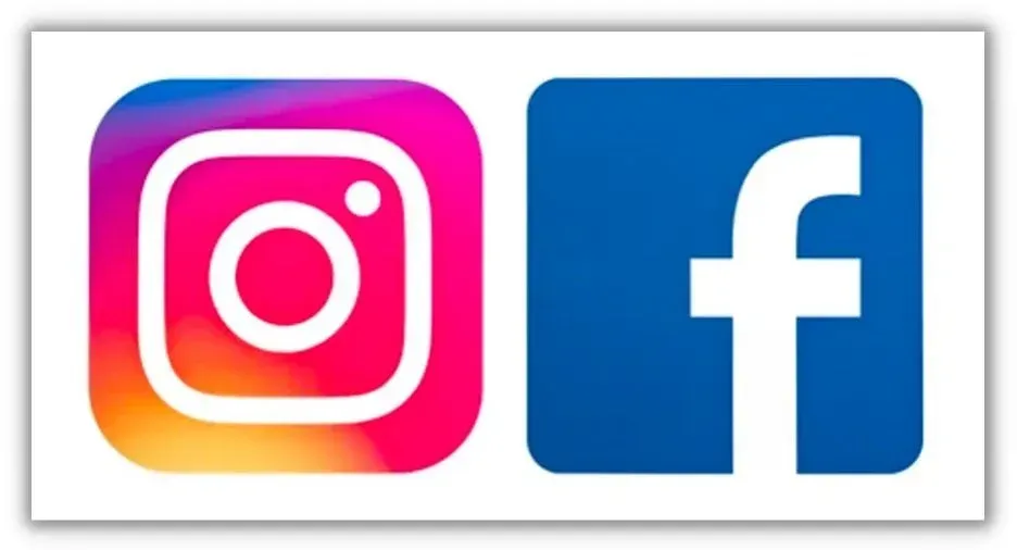 instagram facebook logo