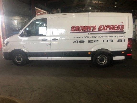 Brown's Express Van — Trusted Carrier in Rockhampton & Gladstone, QLD