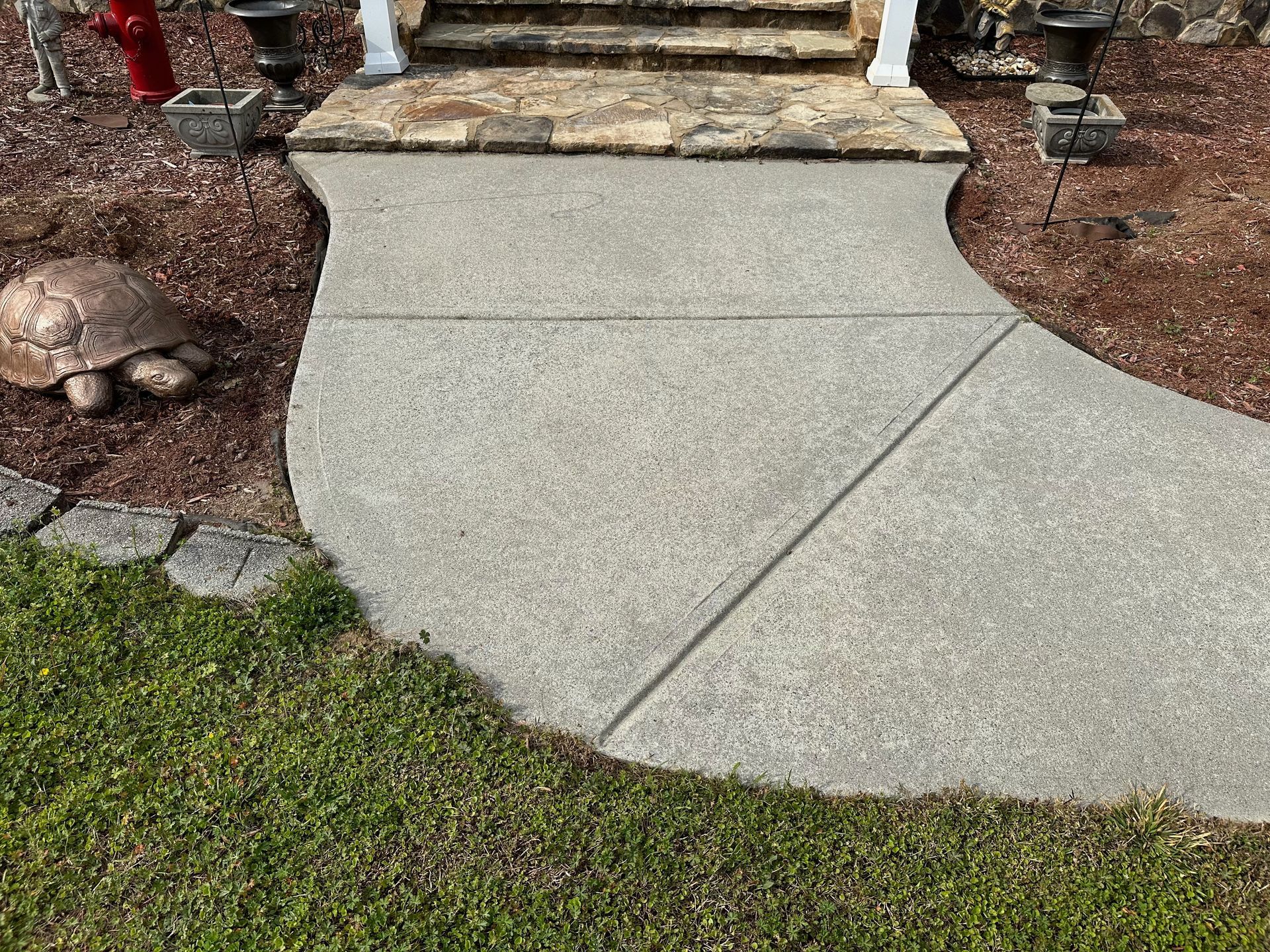 Pressure Washing Walkways
