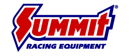 Summit Racing Equipment logo in red, white and blue.