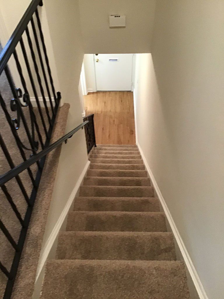 Chateau d'Eden Stairway looking down