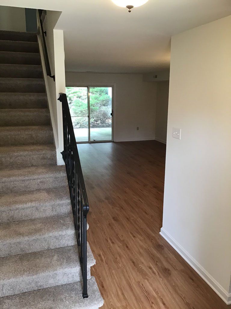 Chateau d'Eden Stairway looking up