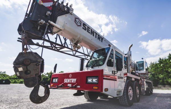 Crane Rental — Hendersonville, TN — Sentry Steel Service Company, Inc.