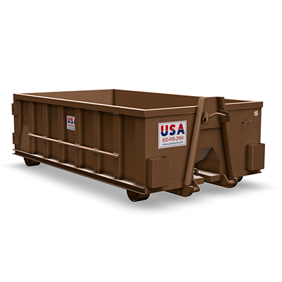 USA 15 Yard Roll Off Dumpster