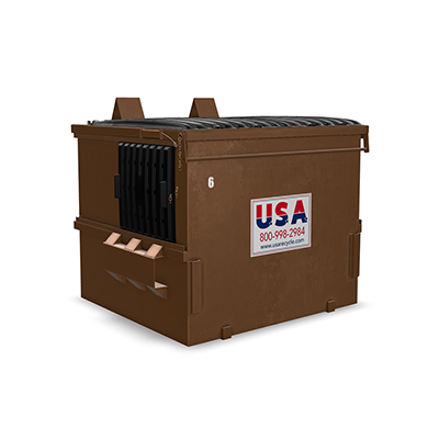 USA 6 Yard Front Load Dumpster