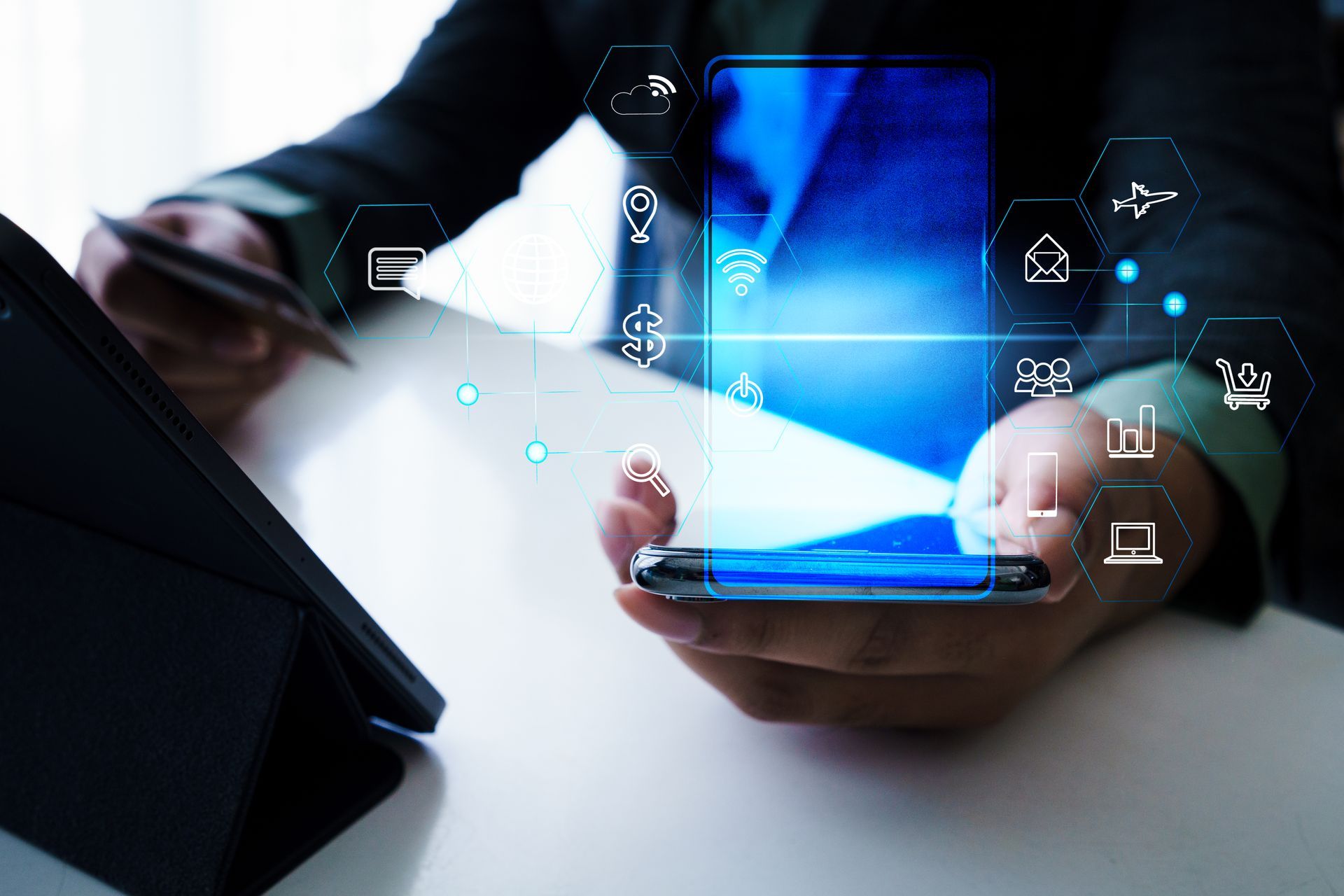 immagine voce e dati internet