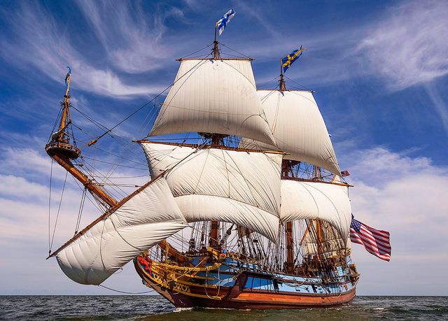 がまかつ　がま船sailer100号3.9m Kalmar Nyckel, Tall Ship of Delaware