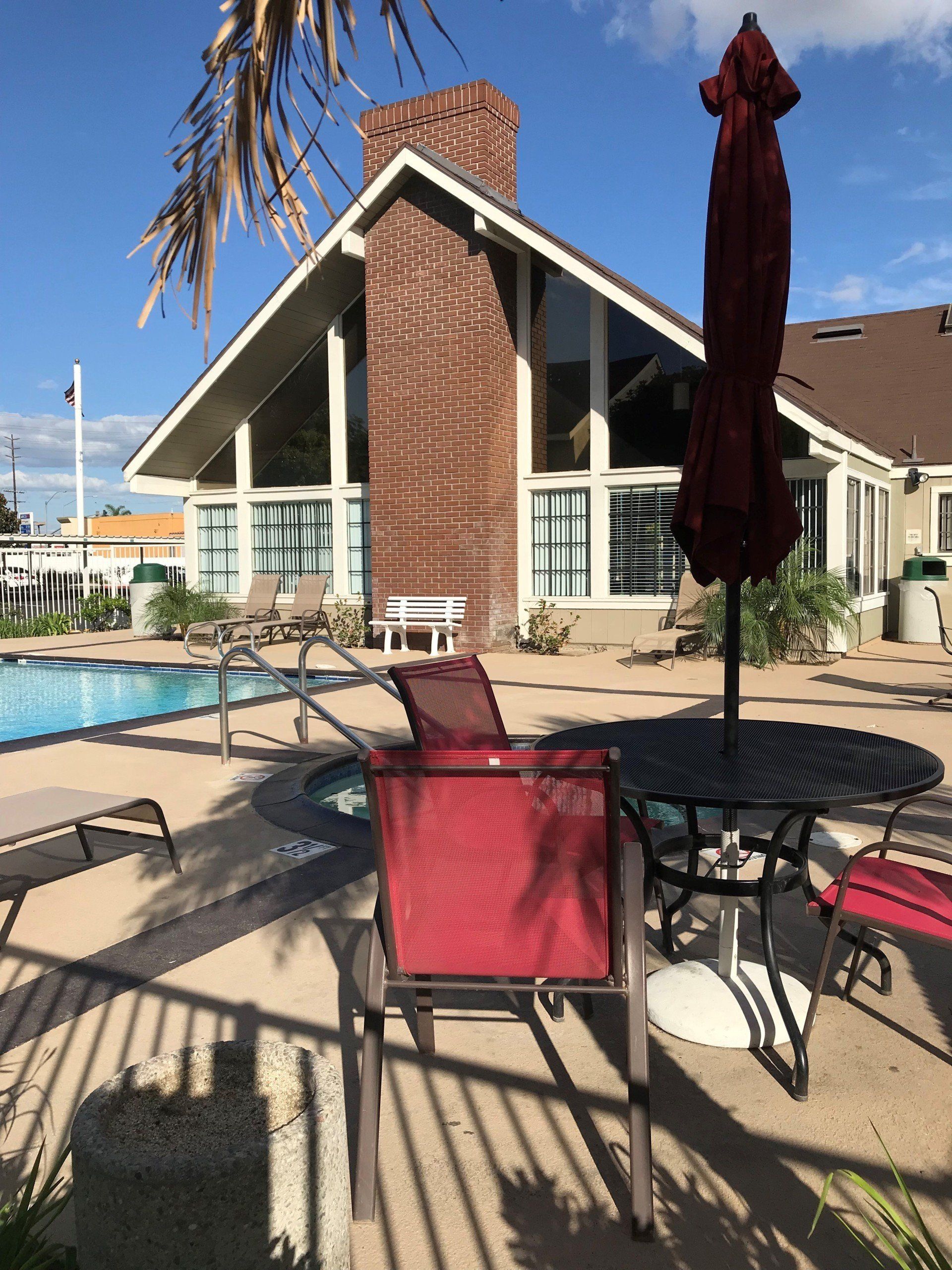 Exterior and Pool |  Amberway Apartment Homes