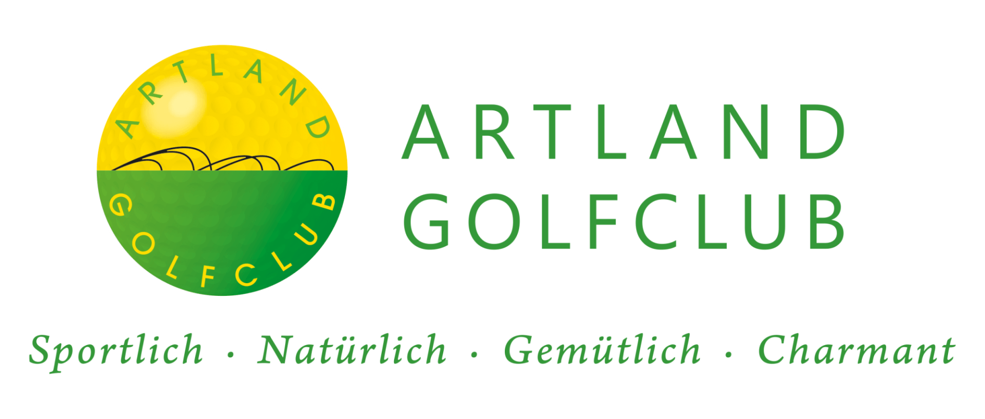 Logo Artland Golfclub – Sportlich ∙ Natürlich ∙ Gemütlich ∙ Charmant