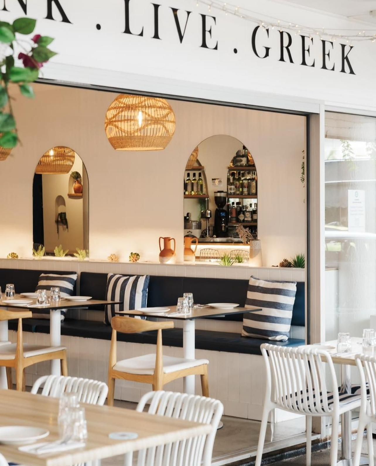 Restaurant Interior With White Walls, Arched Alcoves — McCormick Upholstery In Coolum Beach, QLD