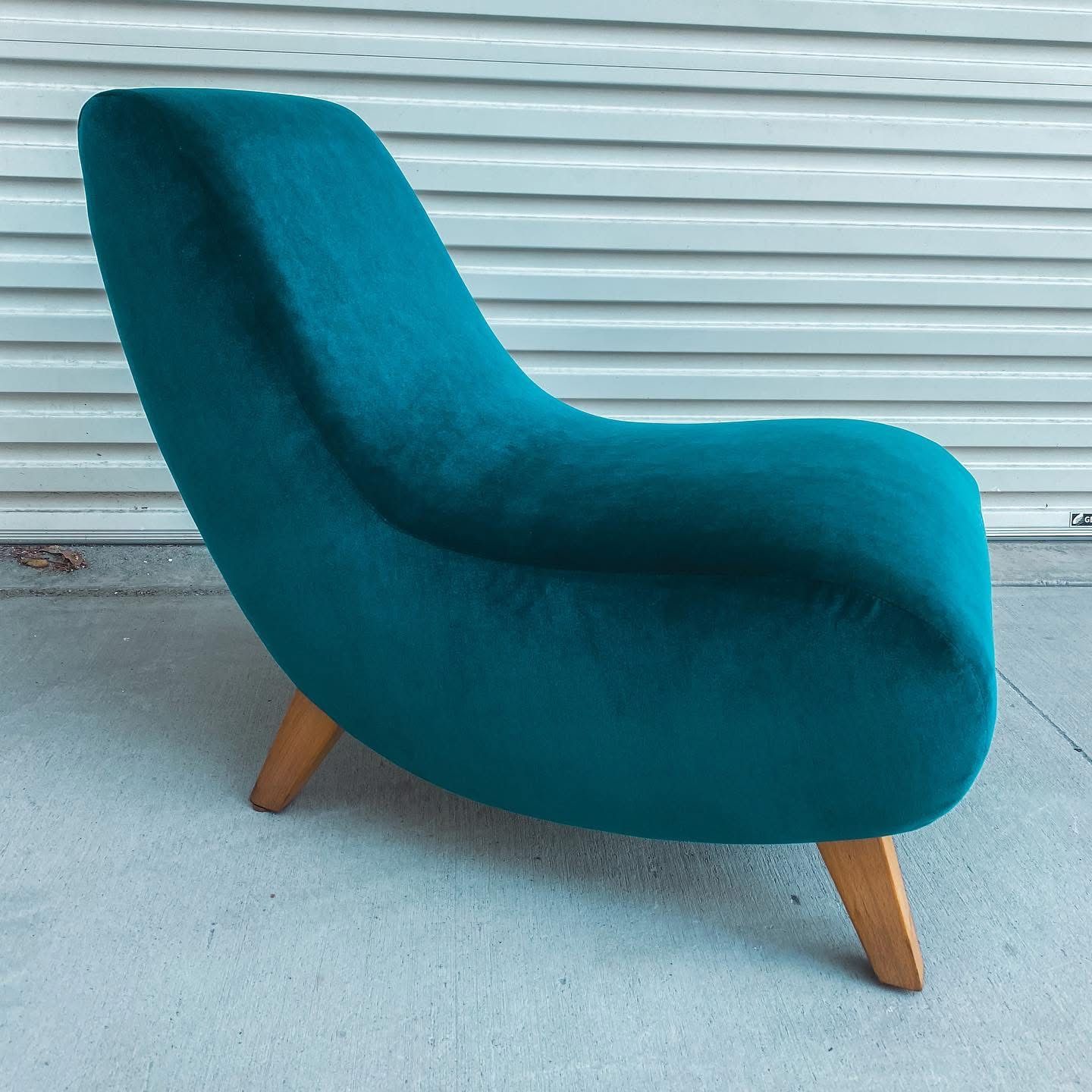A Close-up of a Modern, Beige Upholstered Couch With a Square Arm — McCormick Upholstery In Coolum Beach, QLD