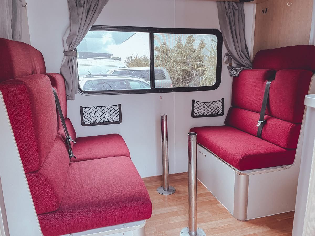 Interior of a Vintage Vehicle With Black Leather Seats — McCormick Upholstery In Coolum Beach, QLD