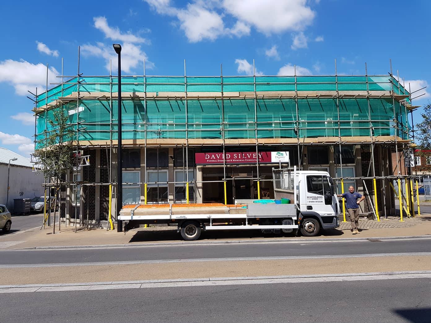 Scaffolding in Chalfont St Giles