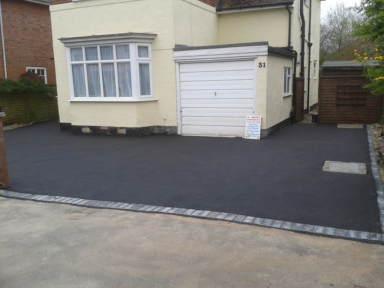 driveway before