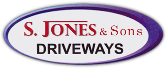 S. Jones Driveways logo