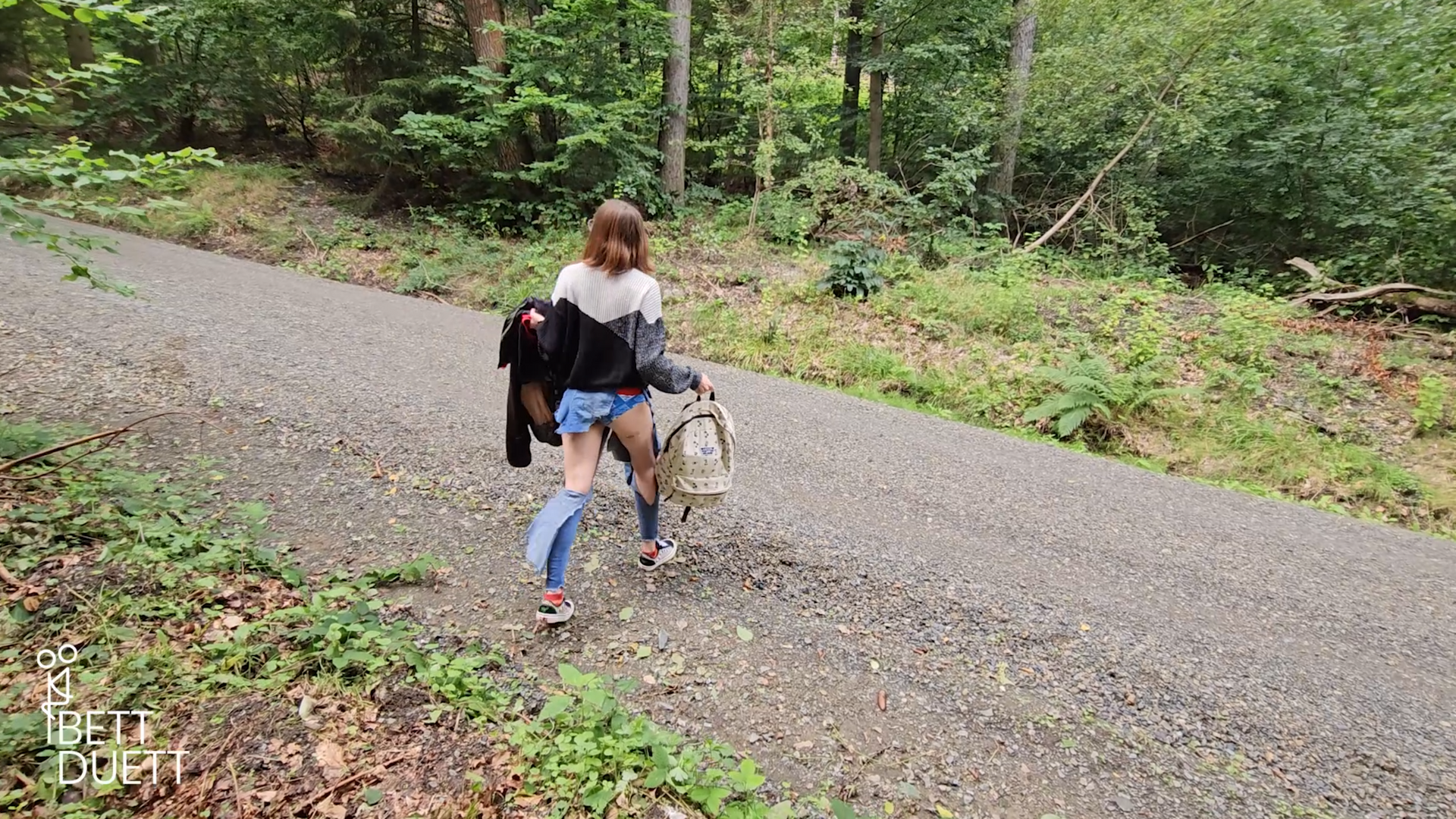 Bettduett fickt auch im Winter outdoor