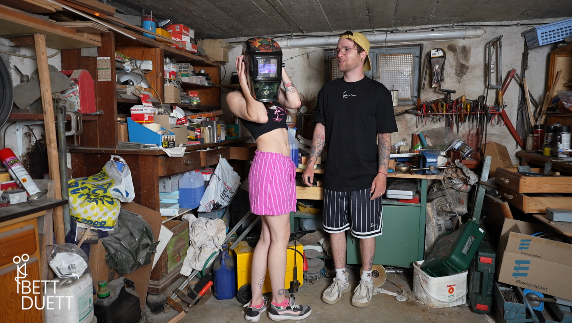 fick Anne Eden in der Werkstatt