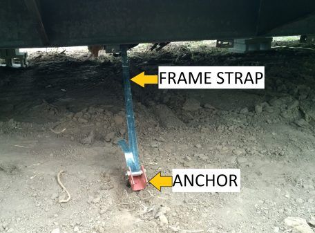 Mobile Home Frame Strap for Sale