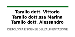 Tarallo dott. Vittorio e Tarallo dott.ssa Marina logo