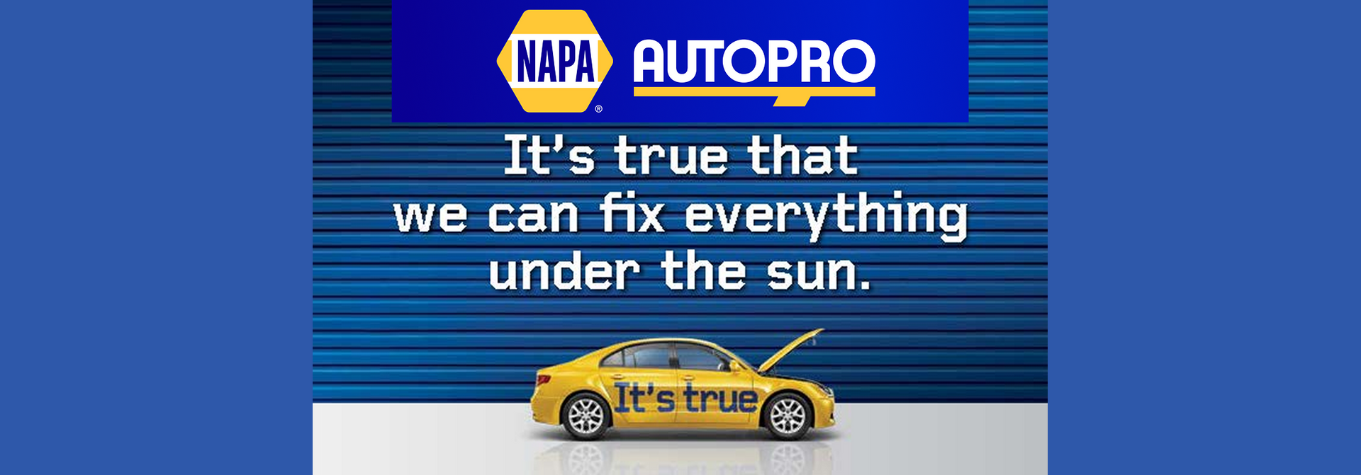 NAPA AutoPro Maintenance Offer