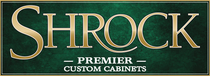 The Shrock Premier Custom Cabinets Logo.