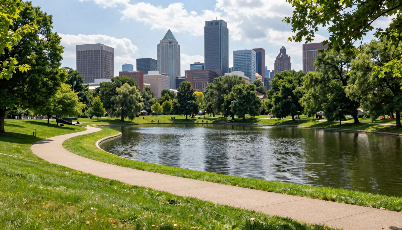 Loring Park Minneapolis Green Space