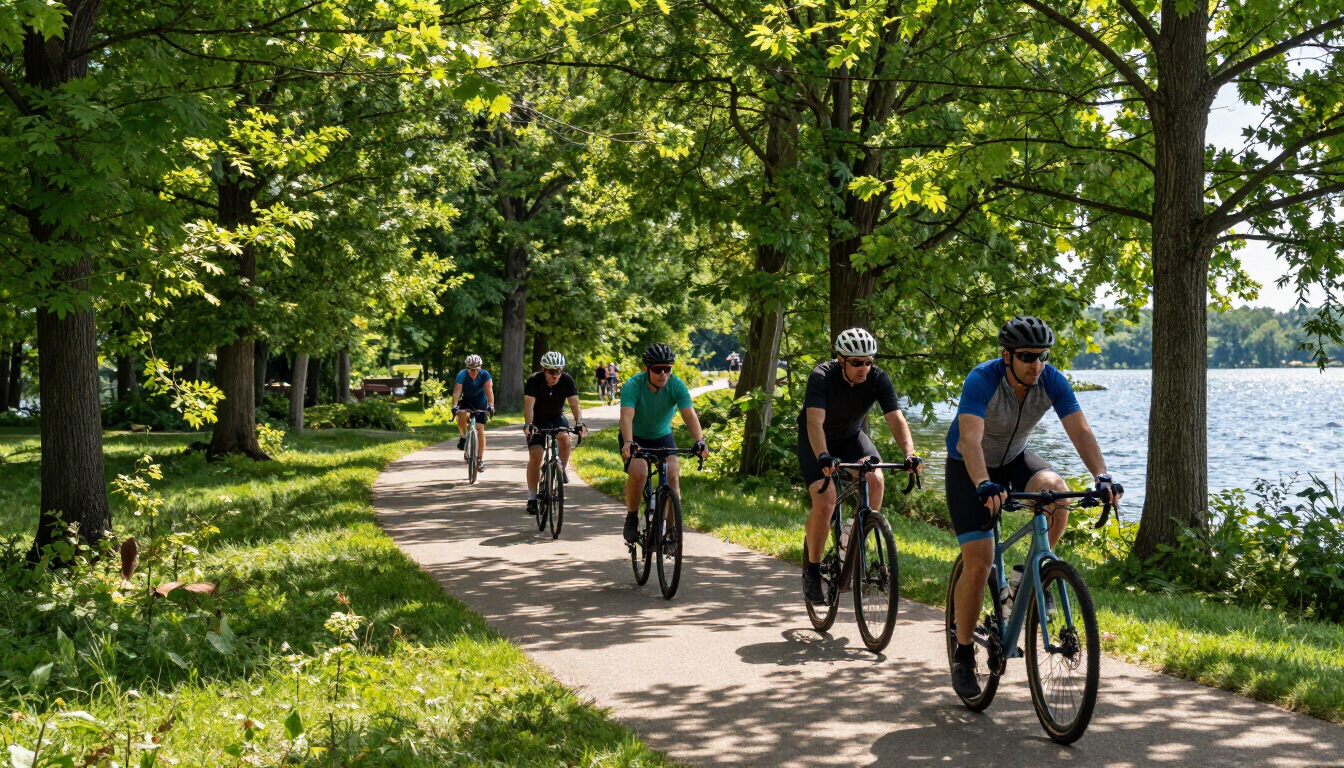 Biking trails in Minneapolis