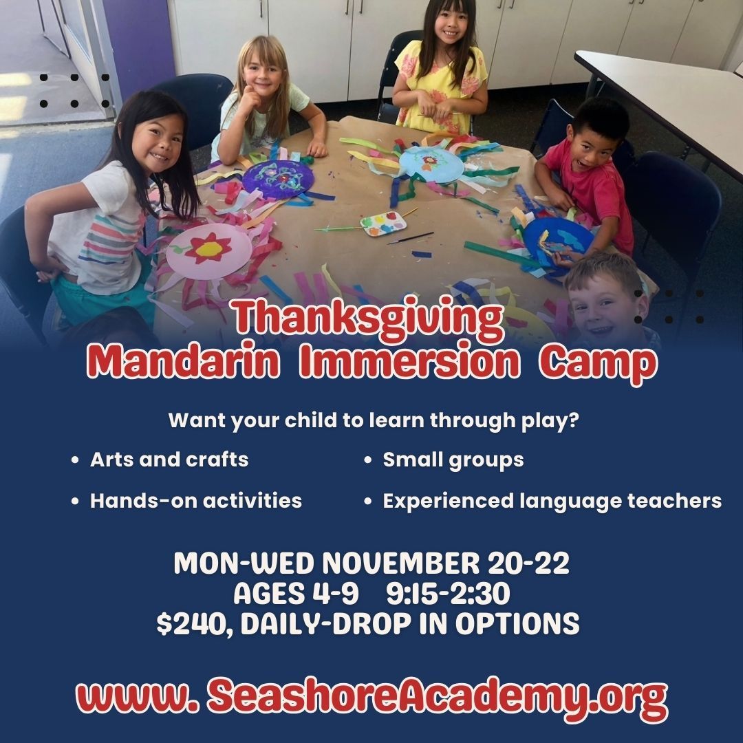 Thanksgiving Mandarin Immersion Camp