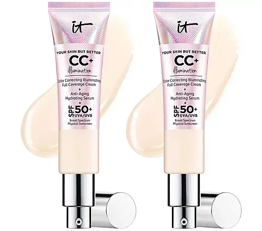 IT Cosmetics CC+ Cream Illumination Foundation Duo