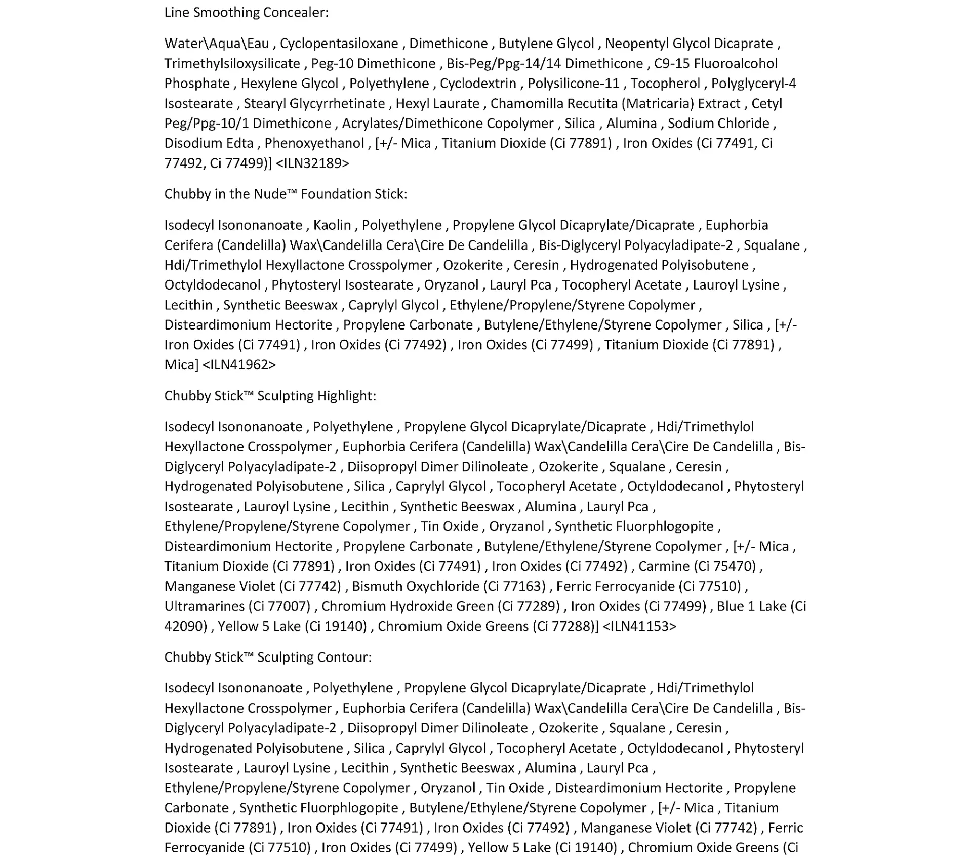 Clinique Chubby Sculpting Highlight Stick