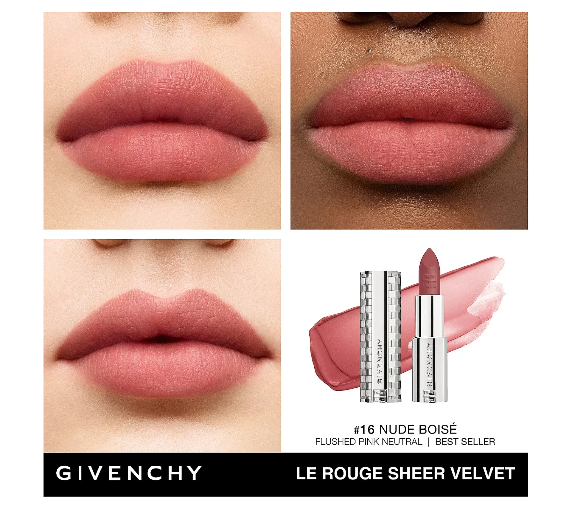Givenchy Rouge Sheer Velvet Special Edition Nude Lipstick