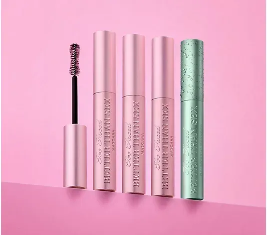 Too Faced Better Than Sex Original & Waterproof 4-Piece Set