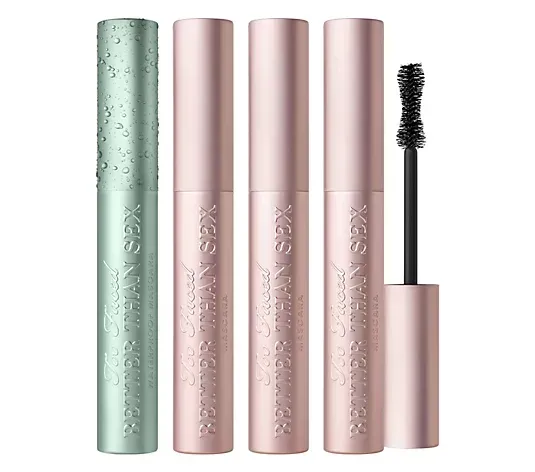 Too Faced Better Than Sex Original & Waterproof 4-Piece Set