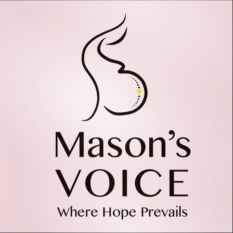 Mason’s voice.
