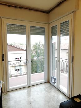 Porta-finestra in pvc