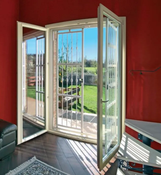 Inferriata in ferro zincato a caldo