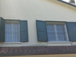 Inferriata fissa in ferro zincato e verniciato