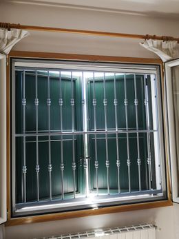 cancelletto estensibile in ferro zincato