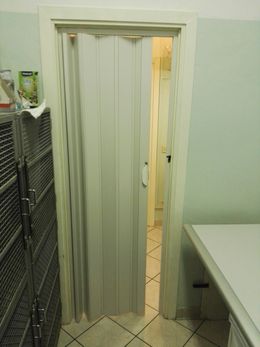 porta a soffietto in pvc