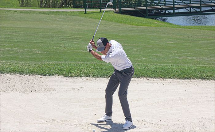 Julio Nutt as a golfer