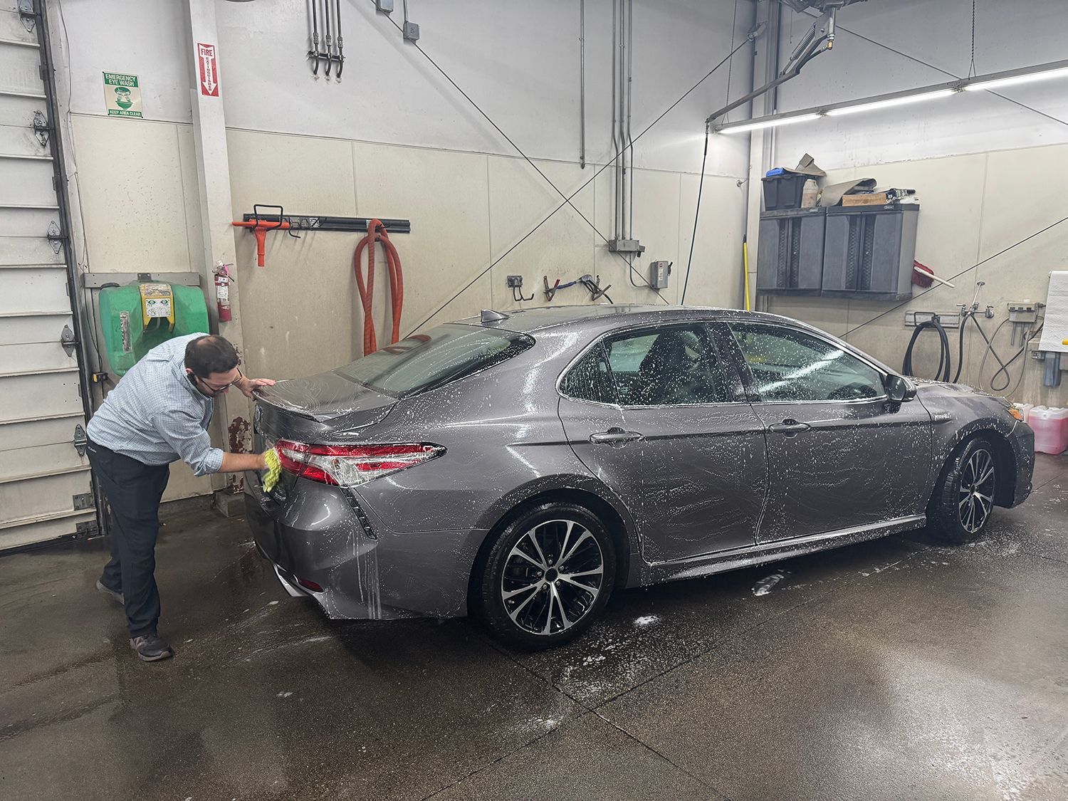 Inside of our garage | C & H Foreign Auto Repair