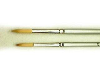 Pennello sintetico oro bue piatto