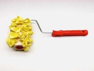 Rullo in legno per effetto tamponato