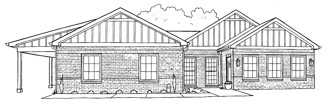 A sketch of Fairview Animal Clinic