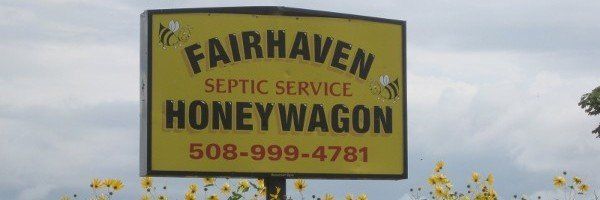 Fairhaven Honeywagon Sign - Septic Pumping in Fairhaven, MA