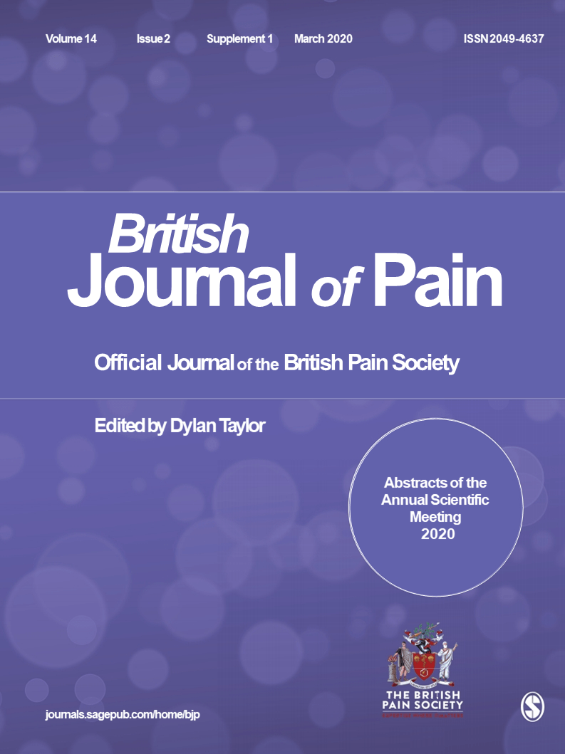 British Journal of Pain cover