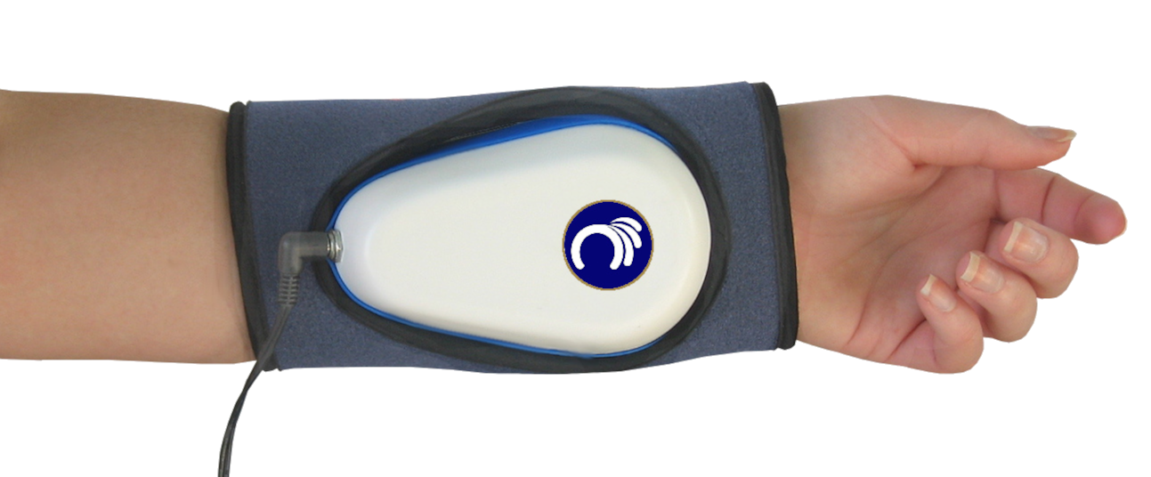 CarpalRx on a wrist