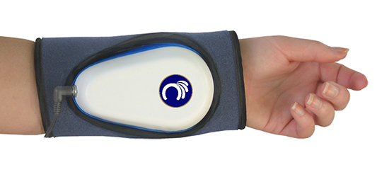 CarpalRx on a wrist